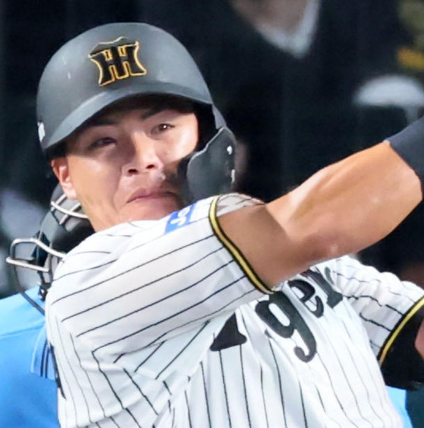 阪神小野寺暖（2025年8月31日撮影）