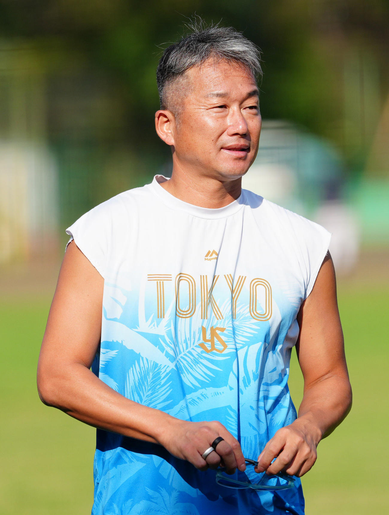 ヤクルト石川雅規（2025年9月27日撮影）