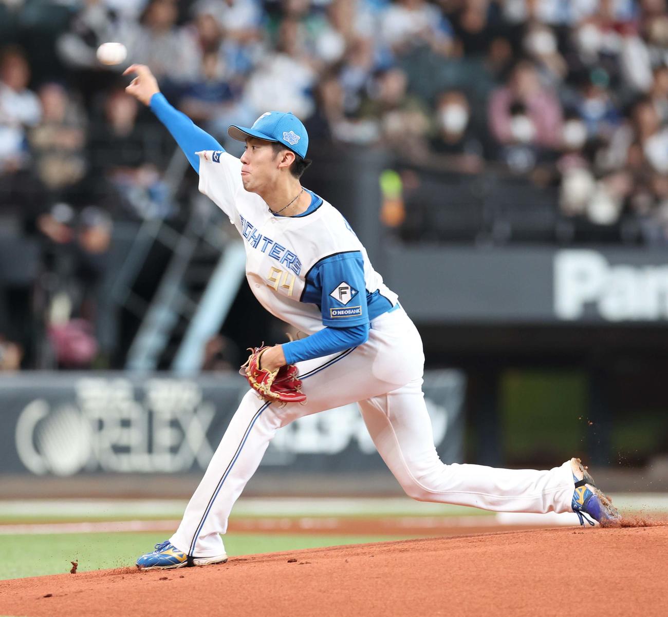 日本ハム福島蓮（2025年9月21日撮影）