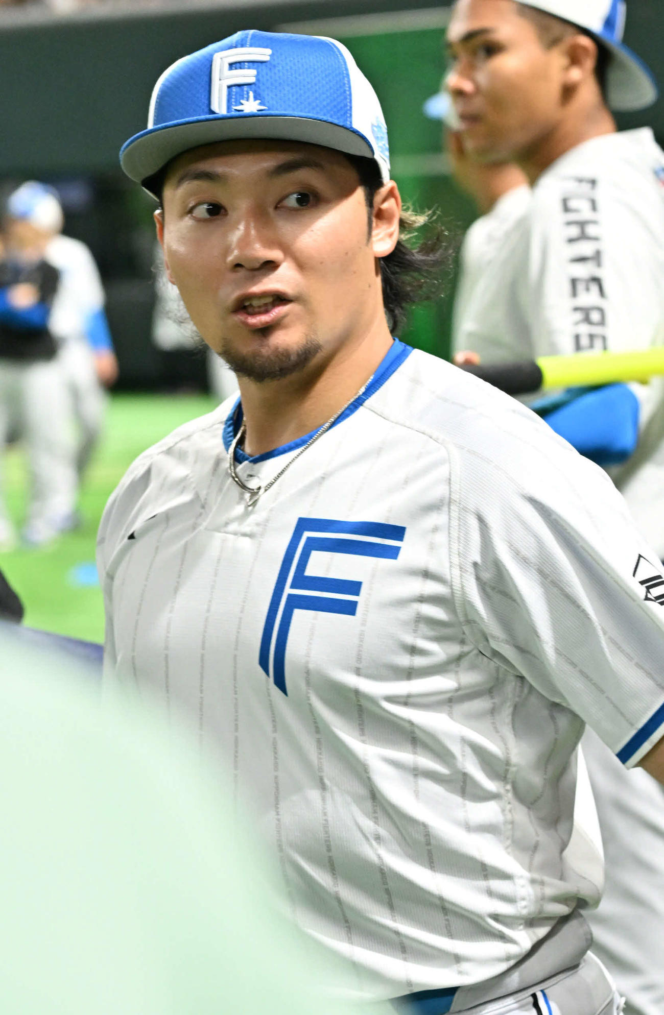 ソフトバンク対日本ハム　17日の第3戦に先発する伊藤（撮影・林敢治）