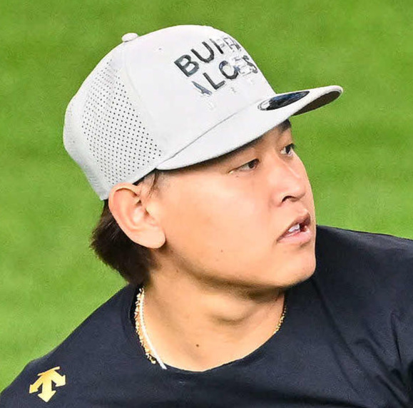 オリックス宮城大弥（2025年10月撮影）