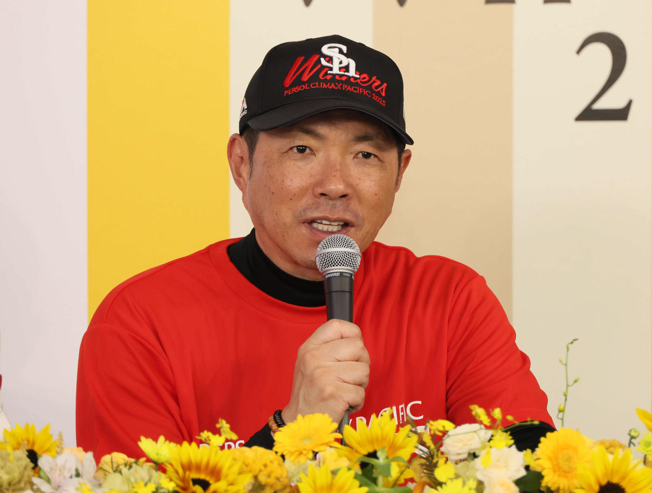 ソフトバンク対日本ハム　会見する小久保監督（撮影・加藤孝規）