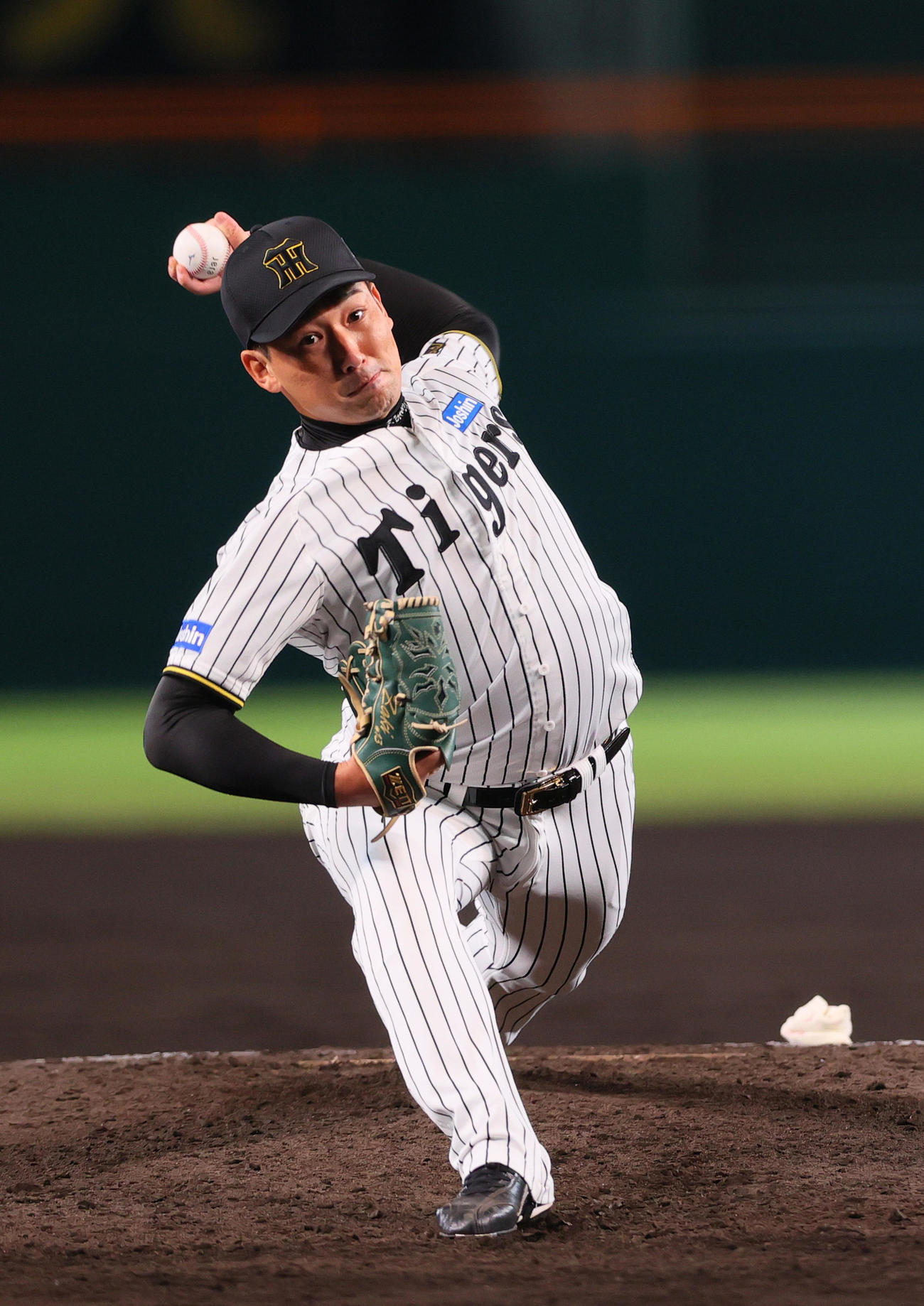 阪神岩崎優（2025年10月17日撮影）