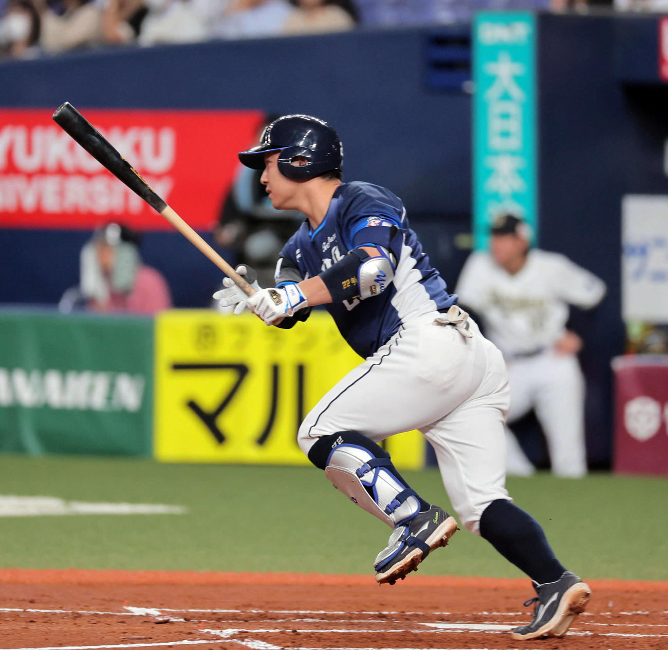 西武古賀悠斗（2025年10月2日撮影）