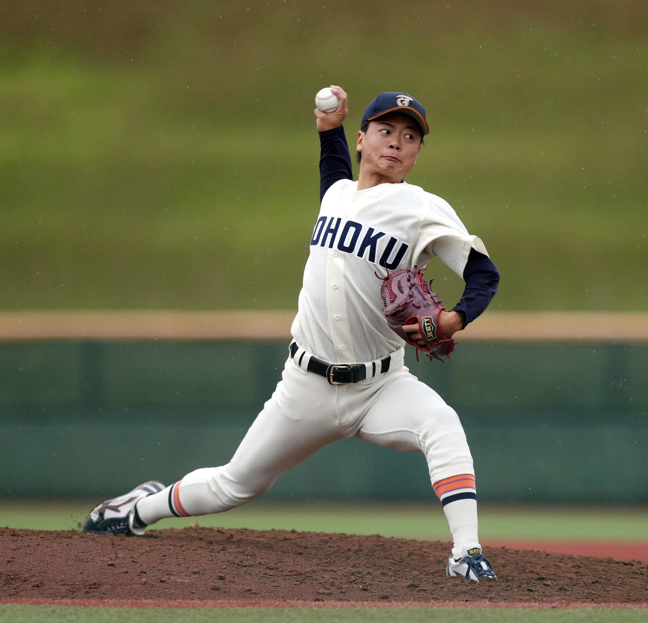 東北福祉大・桜井頼之介（2025年10月11日撮影）
