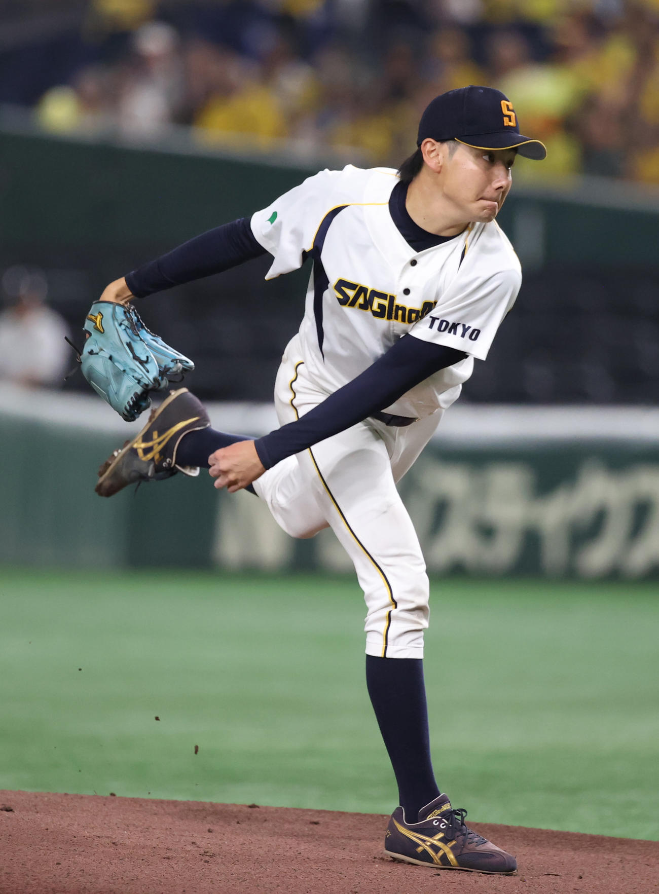 25年8月のTDK戦で先発した鷺宮製作所・竹丸