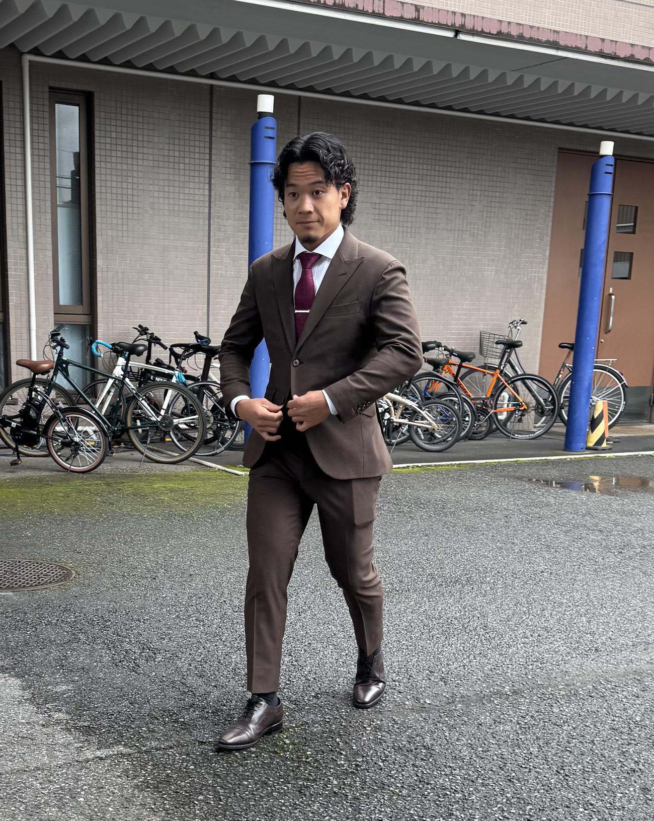 来季の契約を結ばないことを通達された日本ハム福田