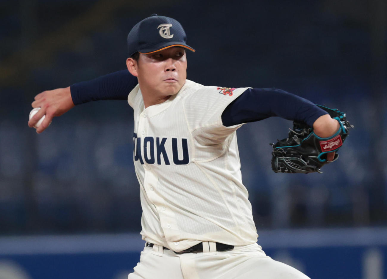 東北福祉大・堀越啓太（2025年6月12日撮影）