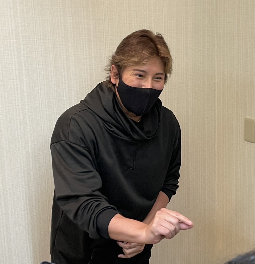 都内のホテルでスカウト会議に出席した日本ハム新庄監督
