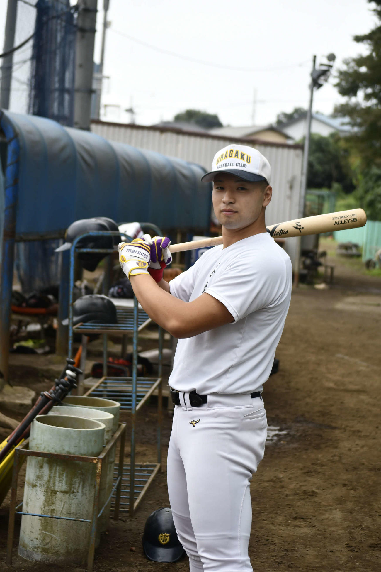 プロ志望届を提出した浦和学院の藤井（撮影・平山連）