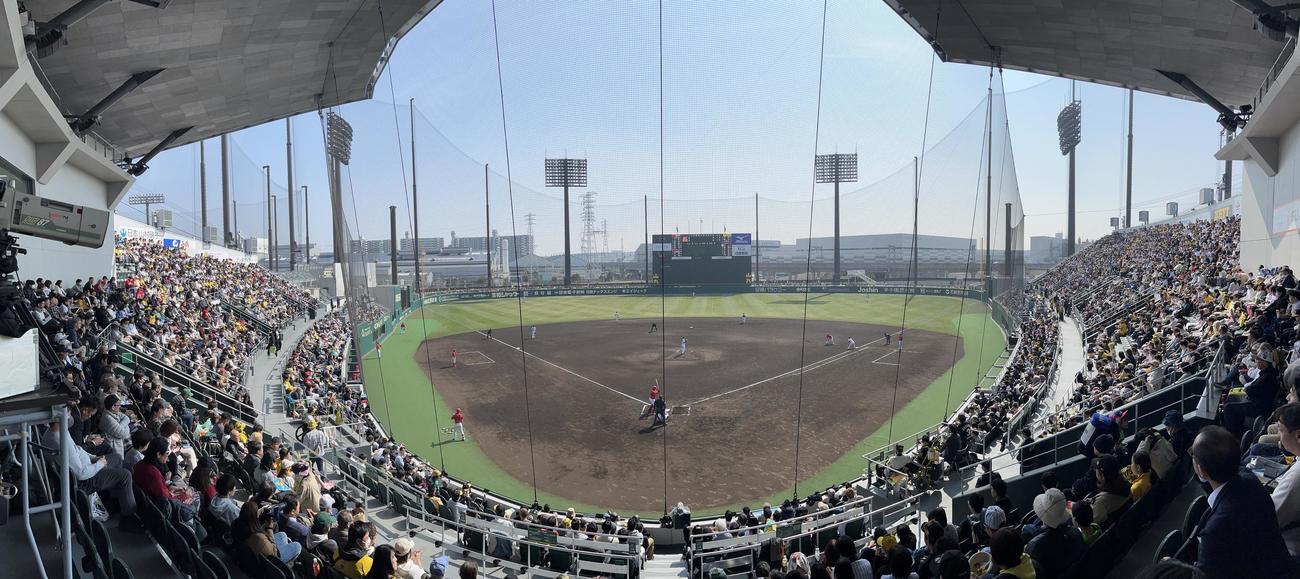 日鉄鋼板SGLスタジアム尼崎（2025年3月撮影）