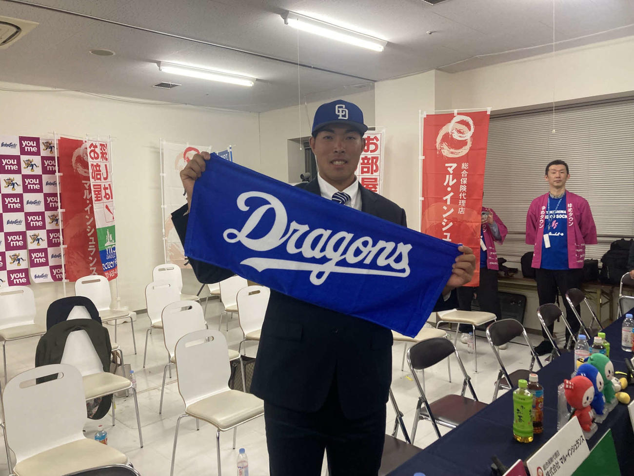 中日から3位指名を受けた四国IL徳島・篠崎国忠