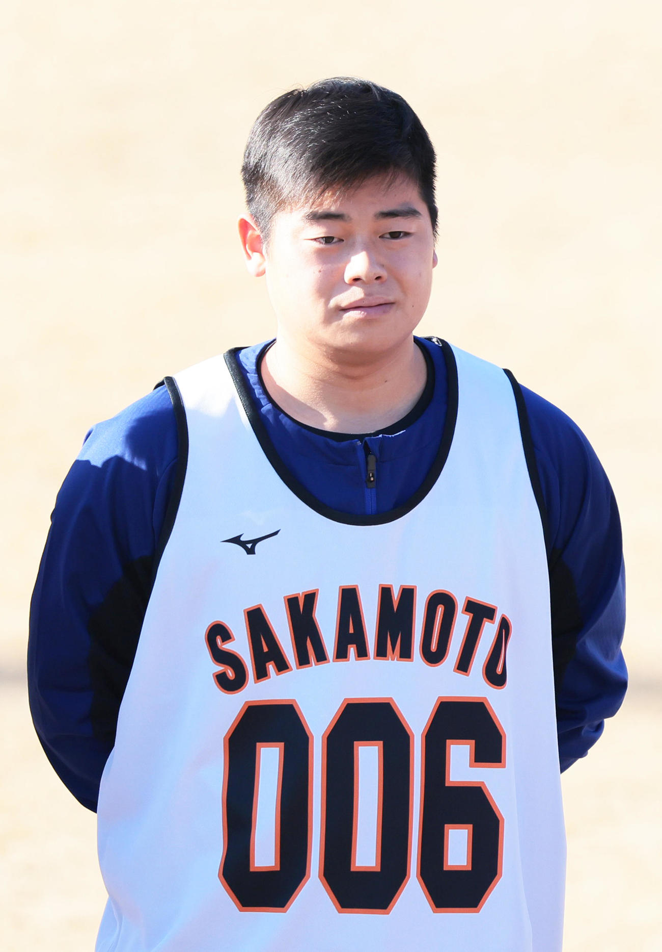 坂本勇人（2021年1月14日撮影）