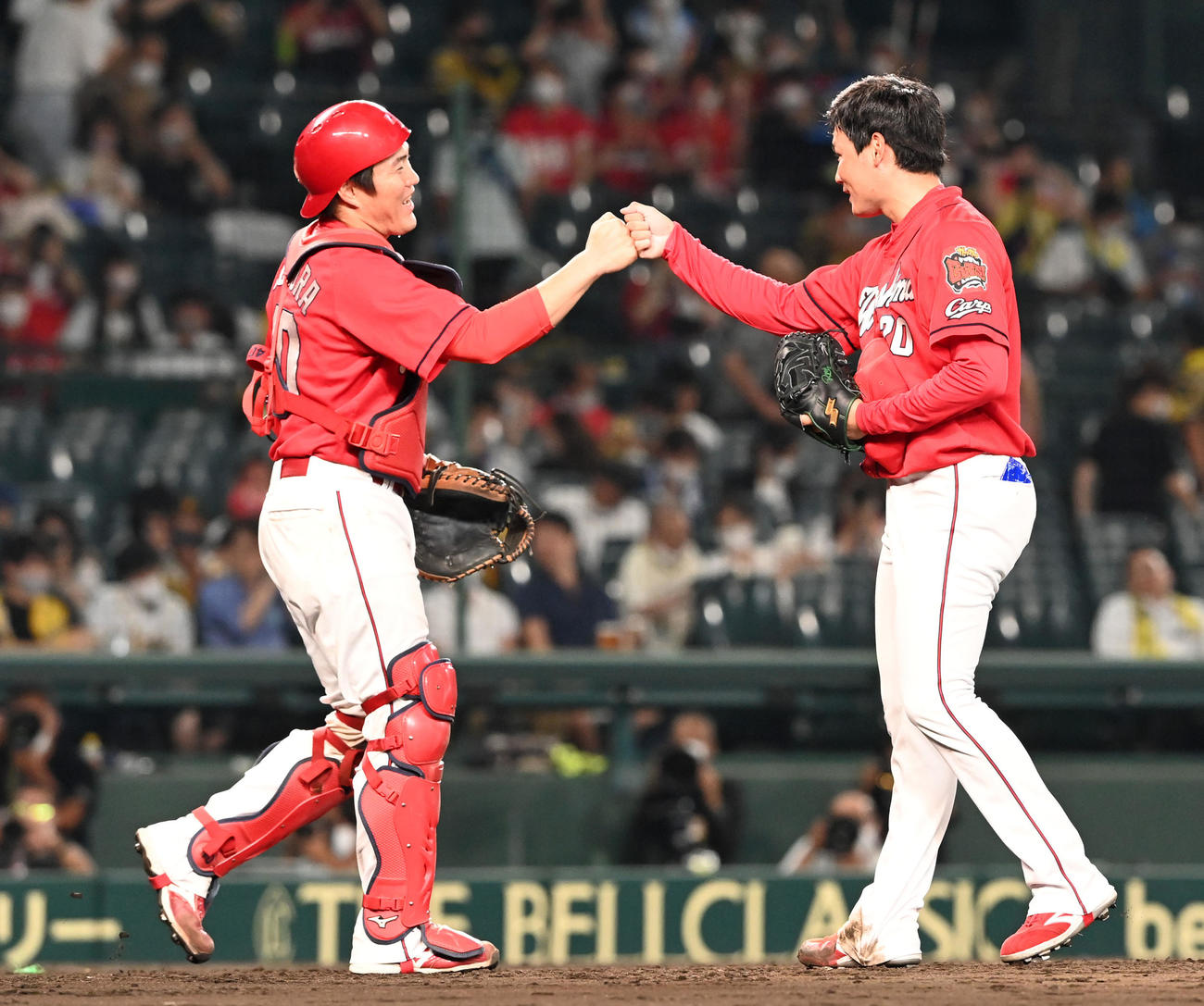 磯村嘉孝（左）と栗林良吏（2022年9月撮影）