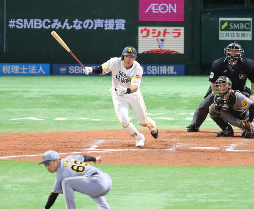 ソフトバンク】柳田悠岐がマルチ安打 シリーズ男は「また明日です」と