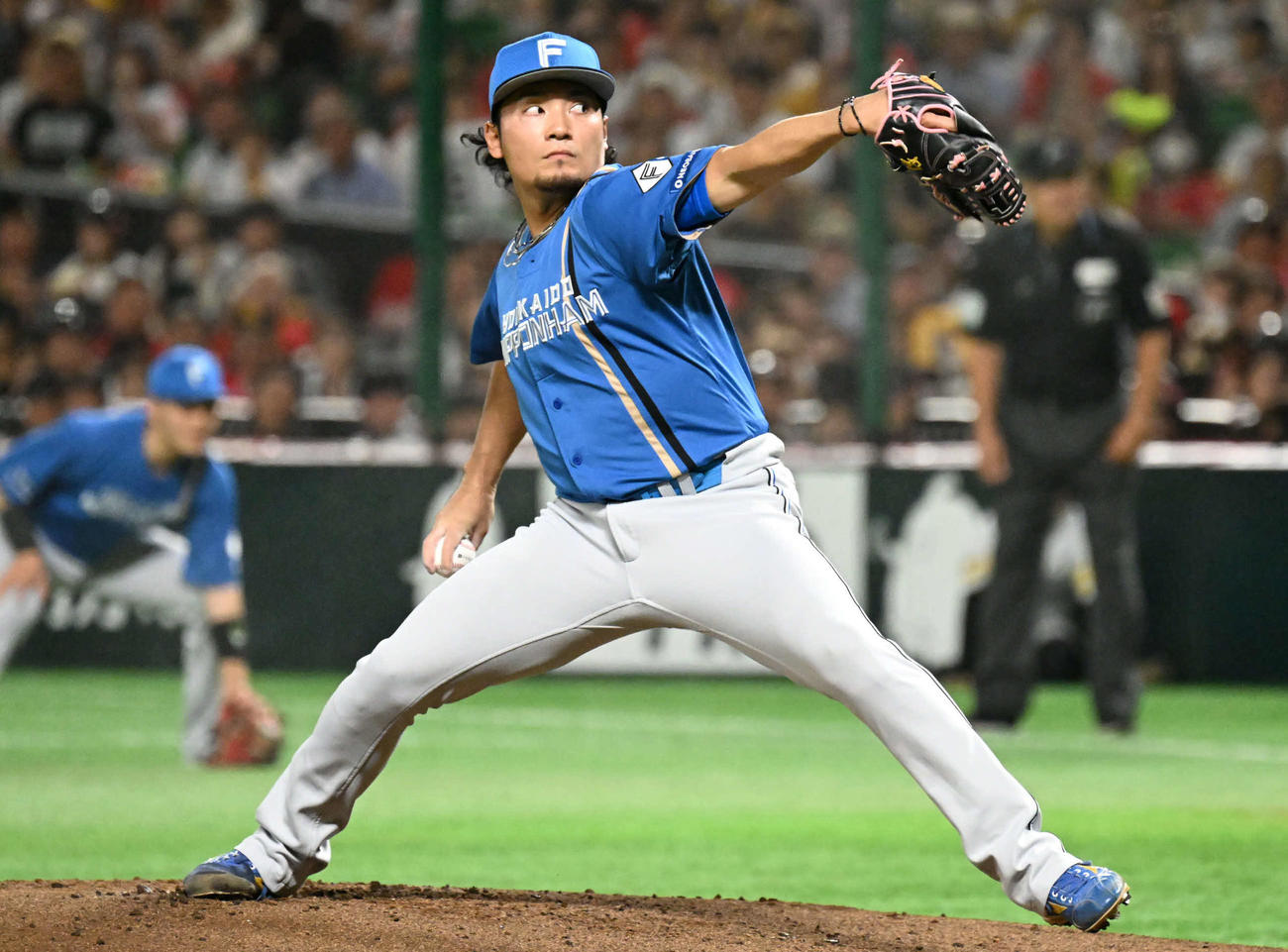 日本ハム伊藤大海（2025年10月17日撮影）