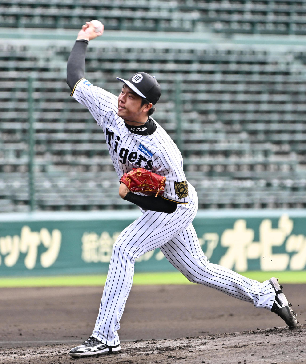 阪神才木浩人（2025年10月21日撮影）