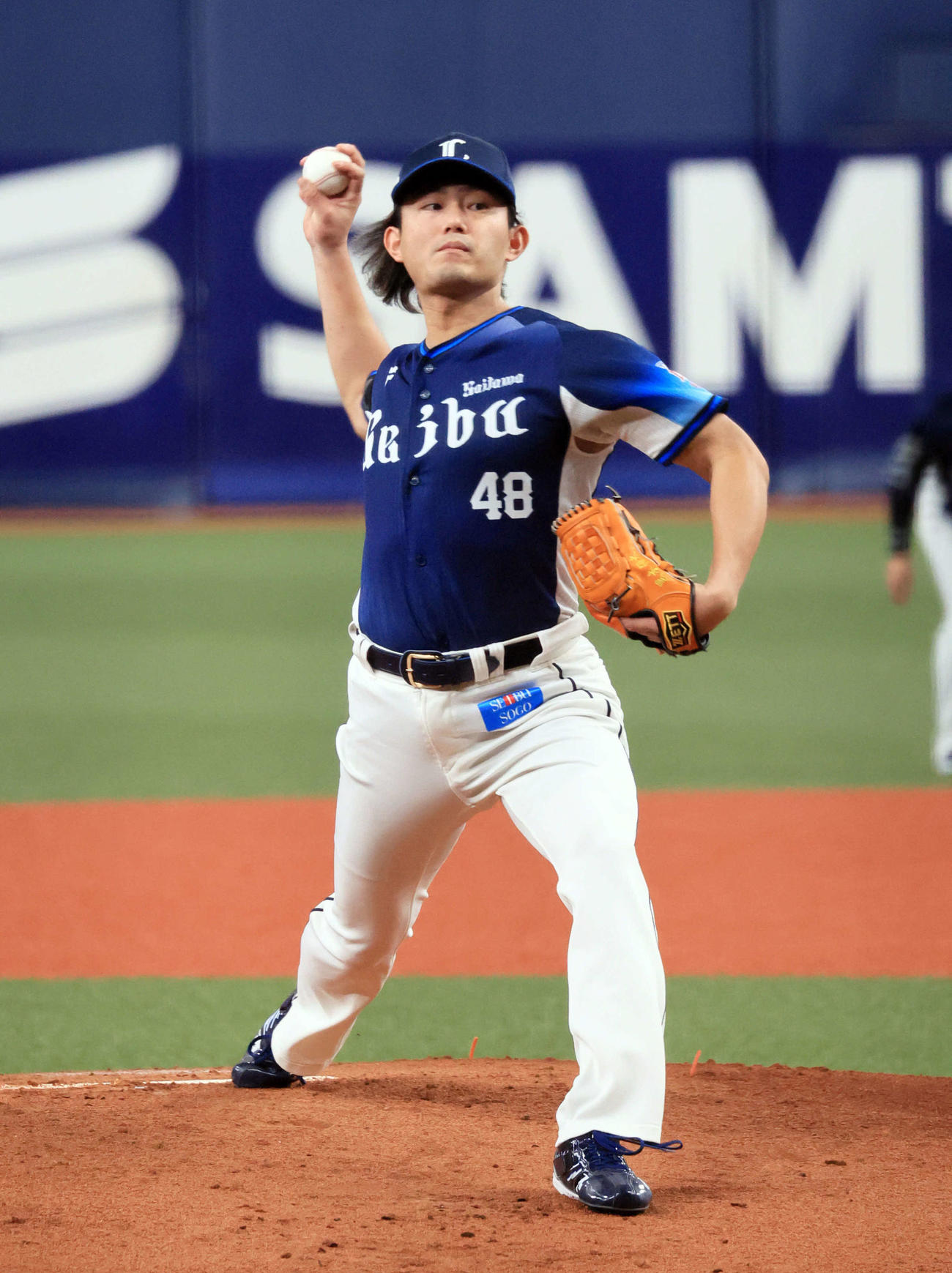 西武今井達也（2025年10月2日撮影）