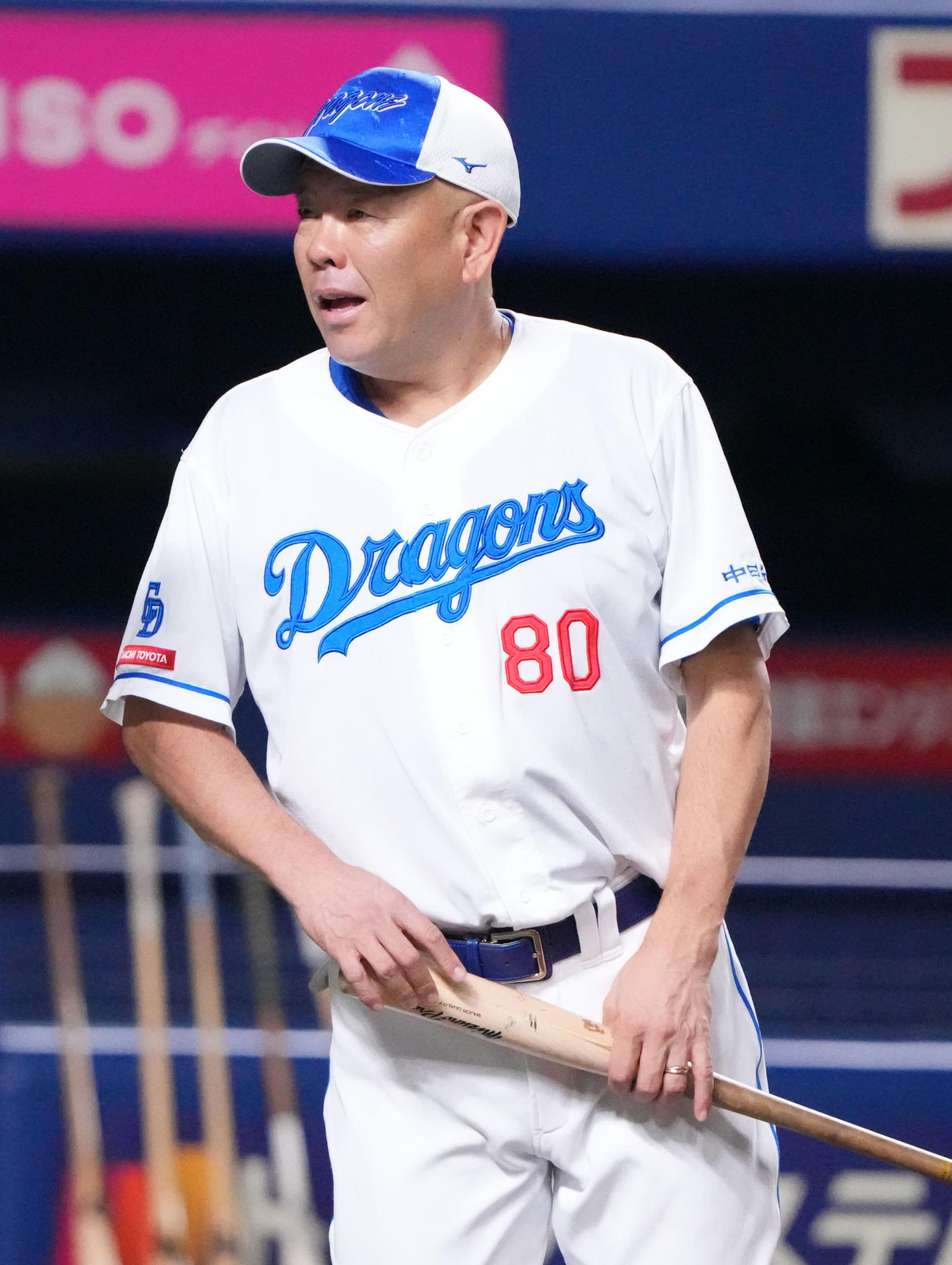 中日小田幸平コーチ（2024年10月撮影）