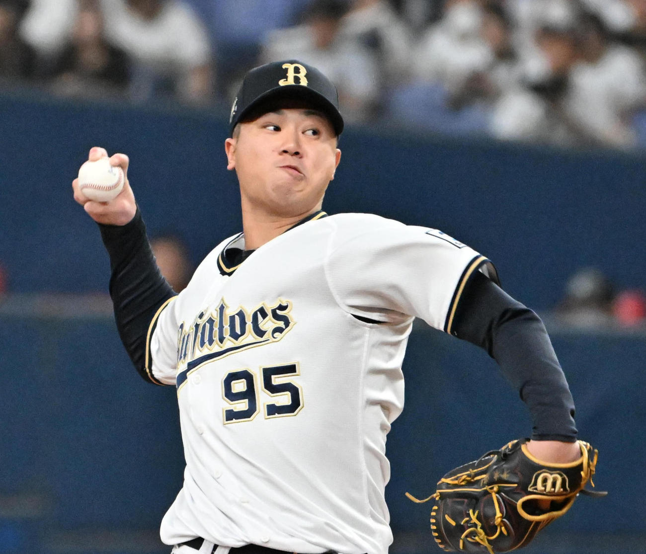 オリックス才木海翔（2025年撮影）