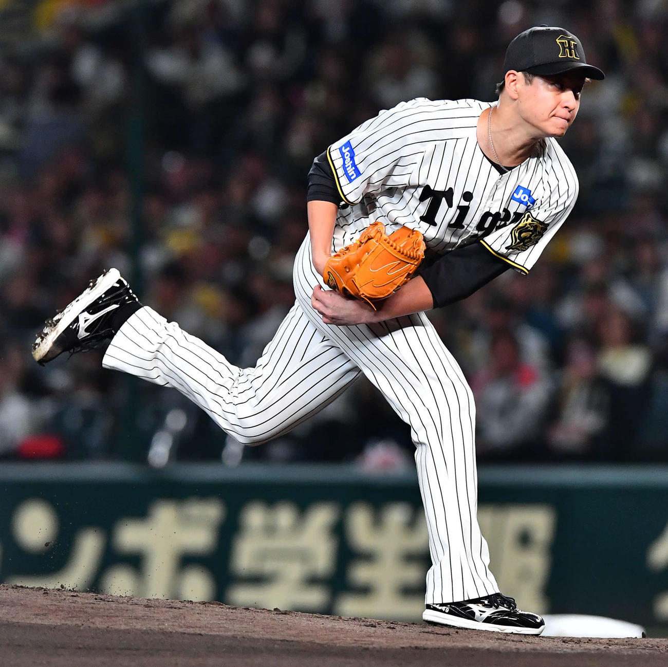 阪神対ソフトバンク　阪神先発の大竹（撮影・岩下翔太）