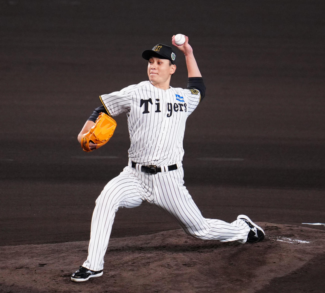 阪神対ソフトバンク　阪神先発の大竹（撮影・江口和貴）