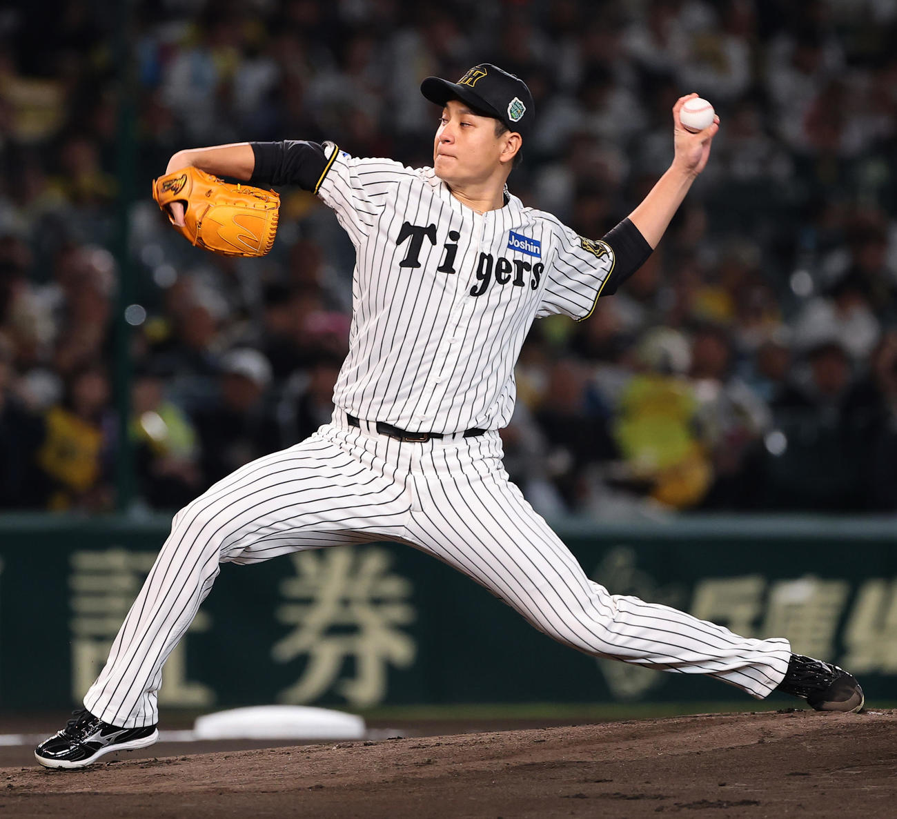阪神対ソフトバンク　阪神先発の大竹（撮影・上田博志）