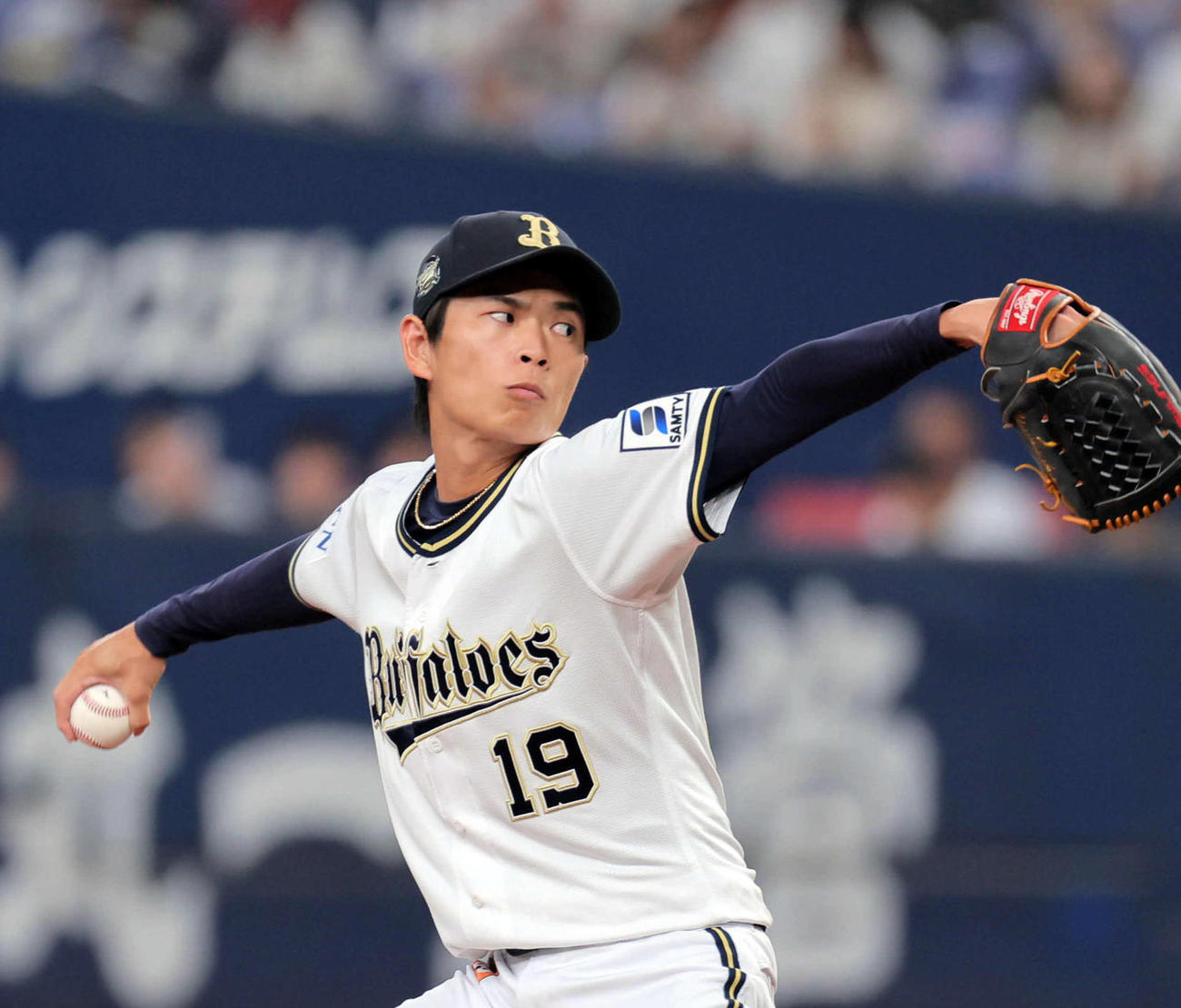 オリックス山岡泰輔（2025年撮影）