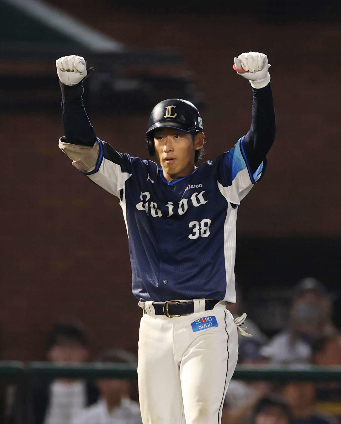 西武・佐藤太陽（2025年10月3日撮影）