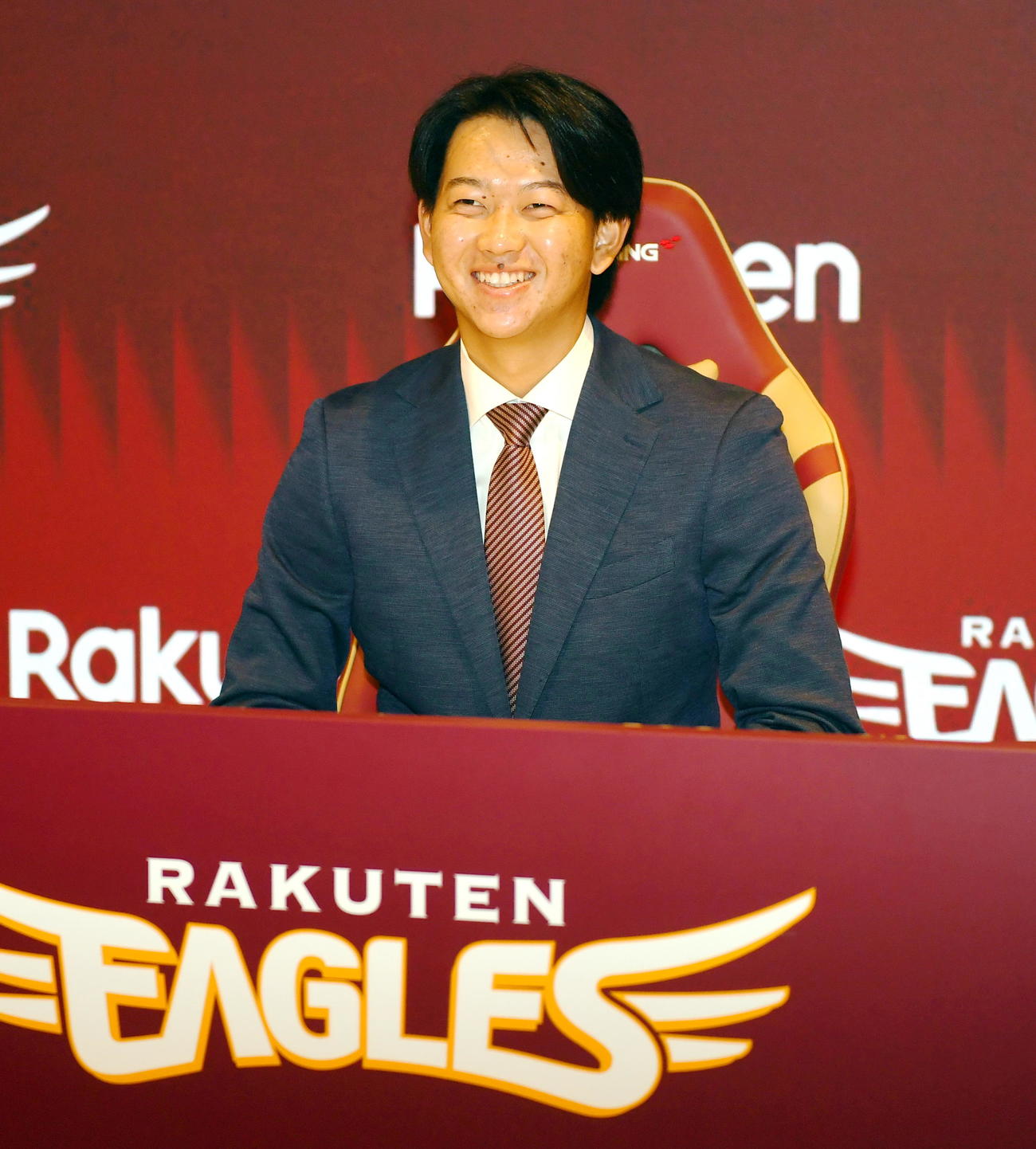 契約更改交渉に臨んだ楽天坂井