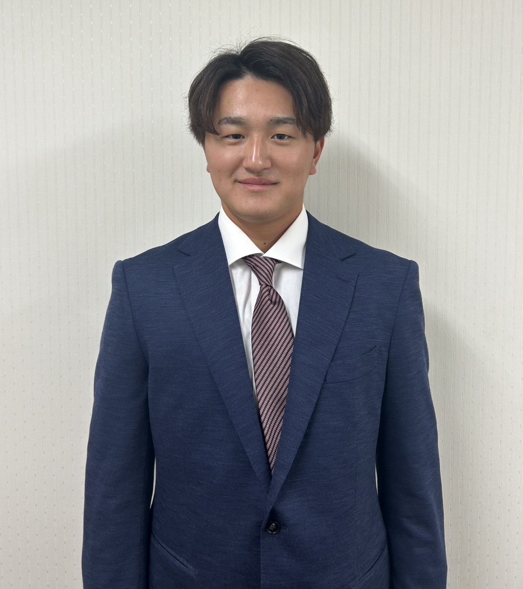 契約更改交渉に臨んだ楽天青野（楽天野球団提供）