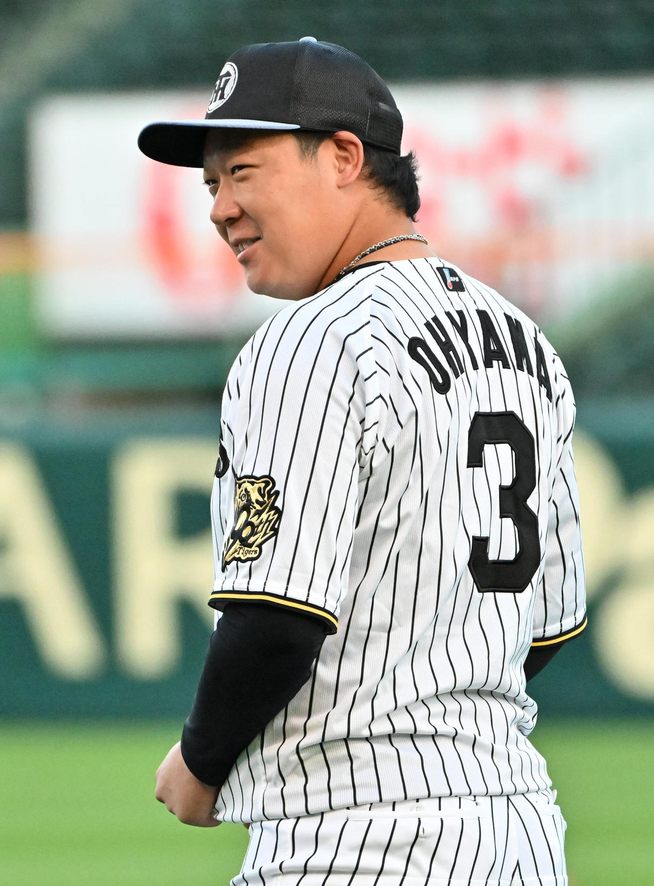 阪神大山悠輔（2025年10月撮影）
