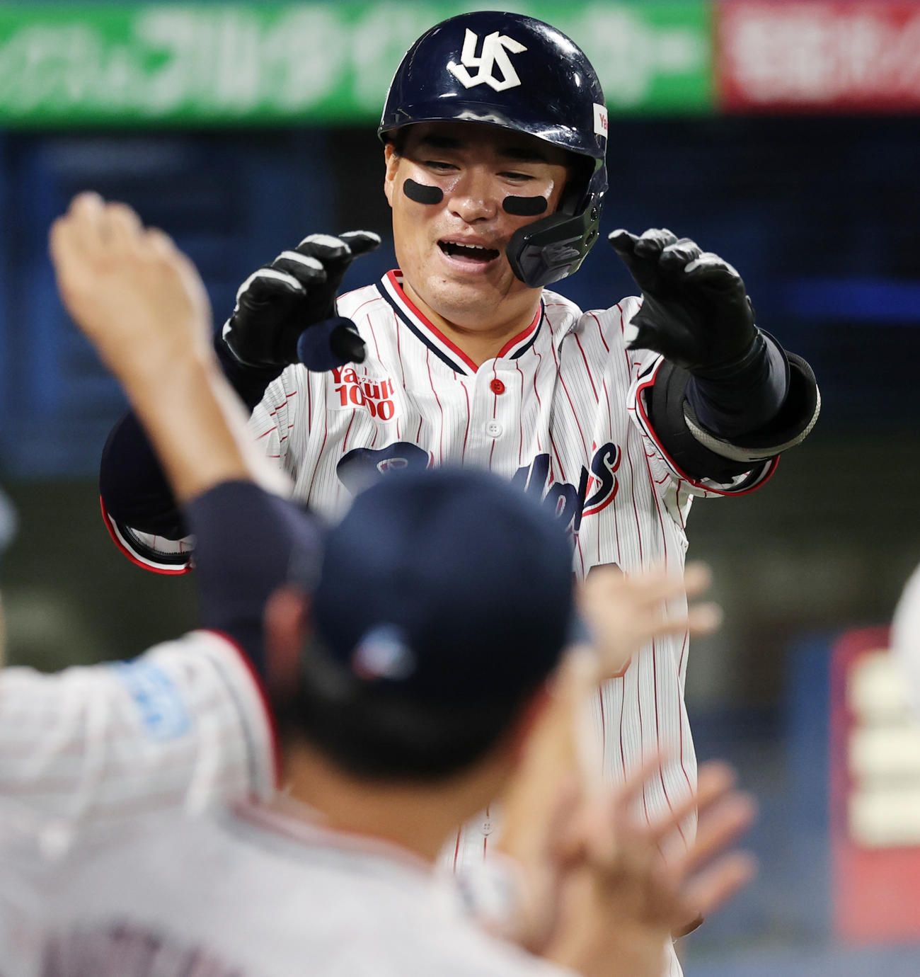 ヤクルト北村恵吾（2025年8月撮影）