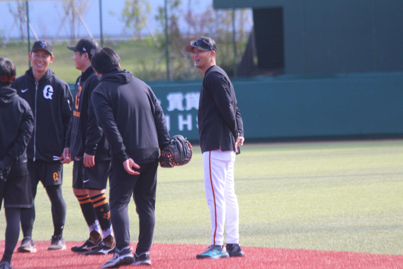 リハビリ開始に合わせてGタウンに姿をみせた吉川