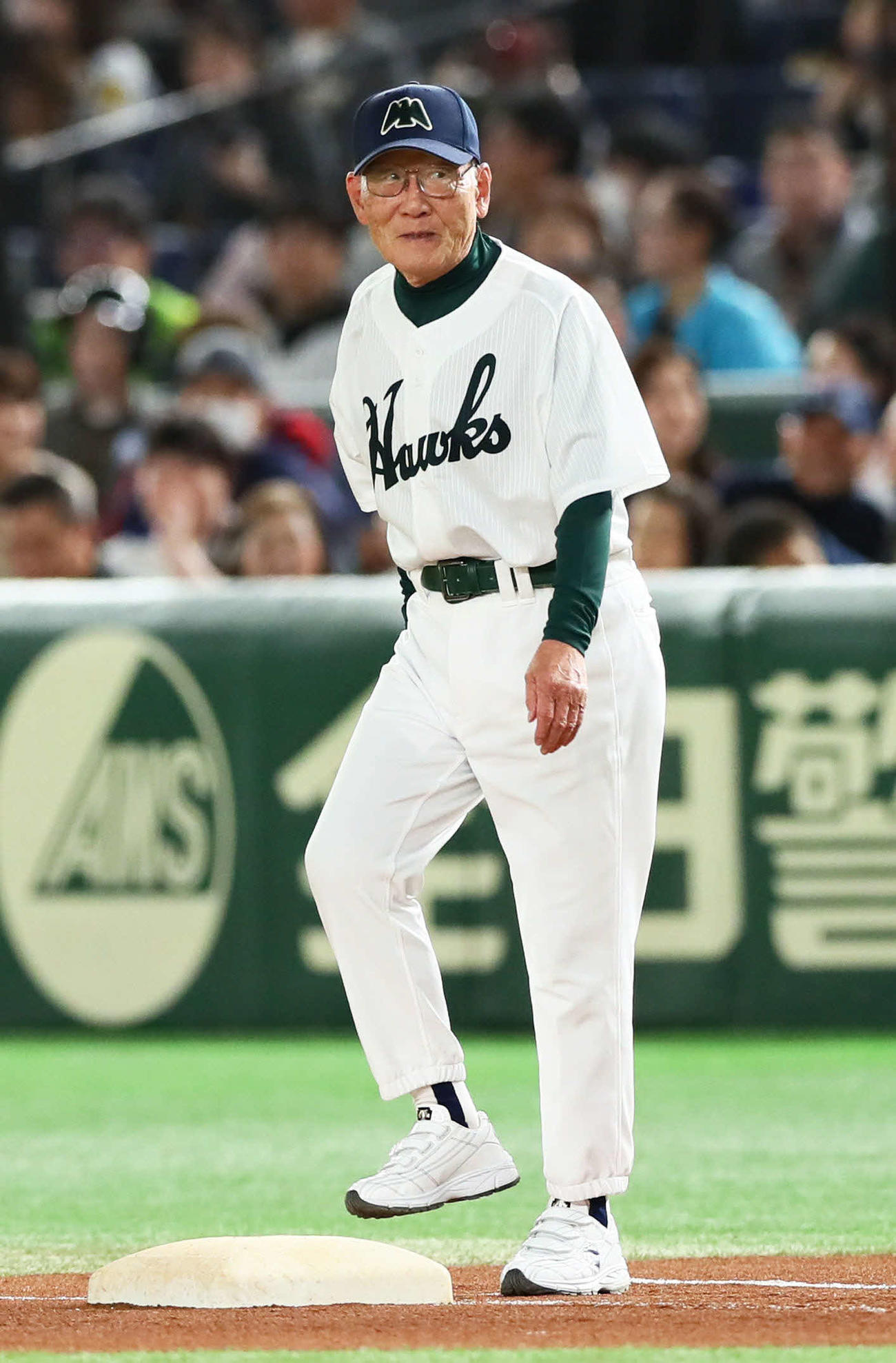 2018年11月、名球会ベースボールフェスティバル2018で代走で登場した広瀬氏