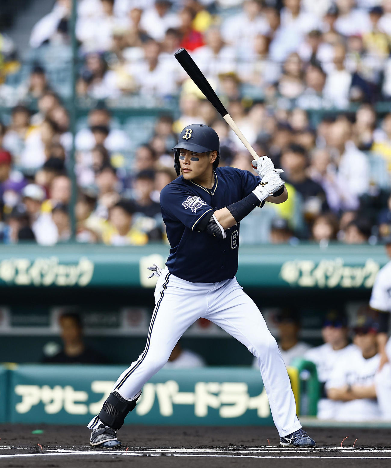 オリックス麦谷祐介（2025年6月8日撮影）