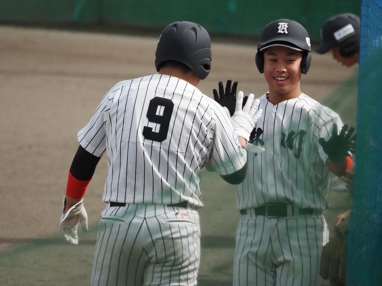 掛川は2発を含む10得点で初戦を突破した