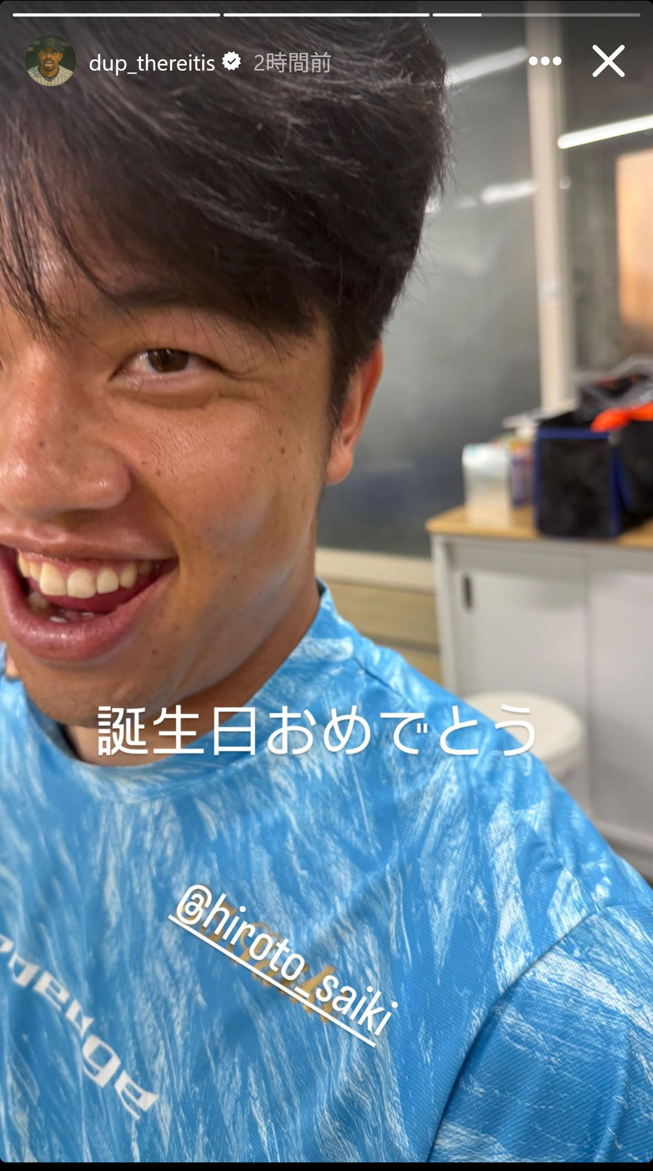 デュプランティエのインスタグラムから