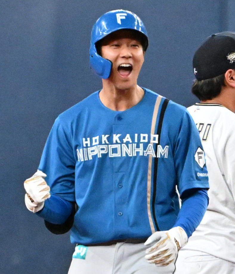 日本ハム石井一成（25年9月撮影）