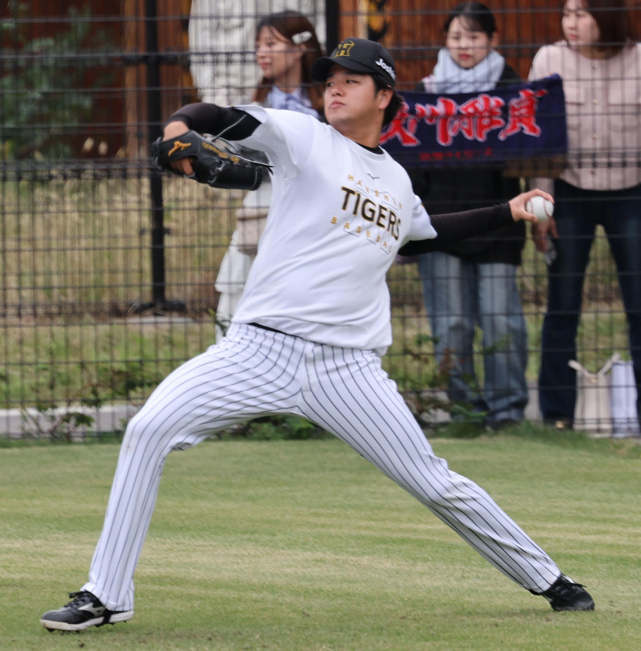 阪神高橋遥人（2025年11月5日撮影）
