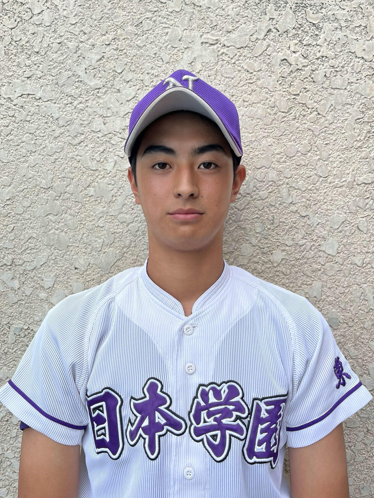 日本学園時代の古川遼投手（2024年9月）