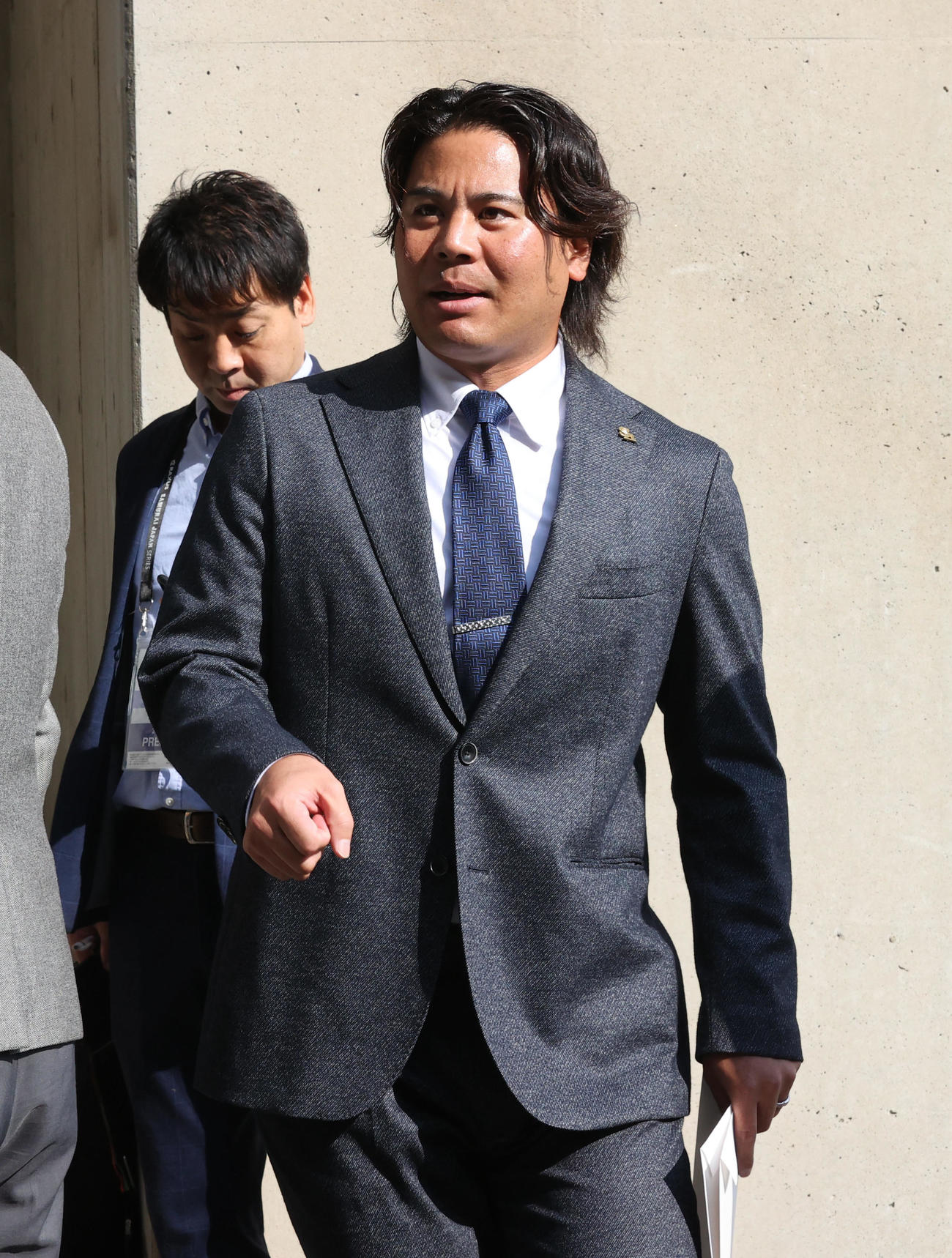 戦力外通告を受けた浜口遥大（2025年10月撮影）