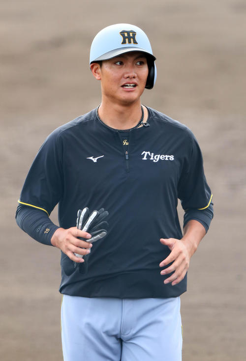 阪神】野手転向の西純矢が打者デビュー！中日との練習試合9回に代打