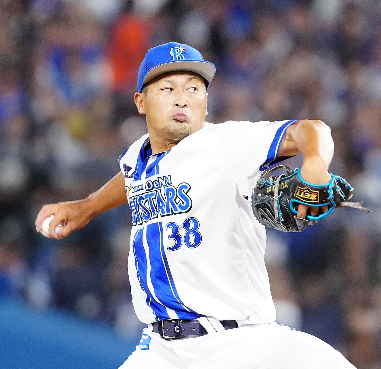 DeNA森唯斗（2025年9月撮影）