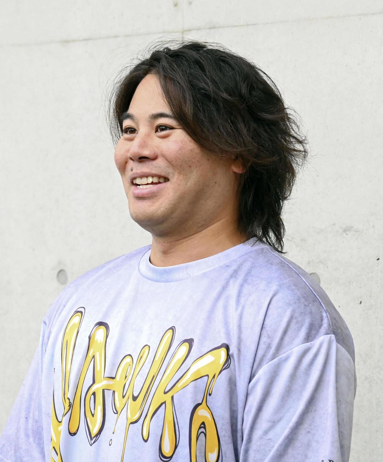 今季限りでソフトバンクを戦力外となり、現役引退を表明した浜口遥大（共同）