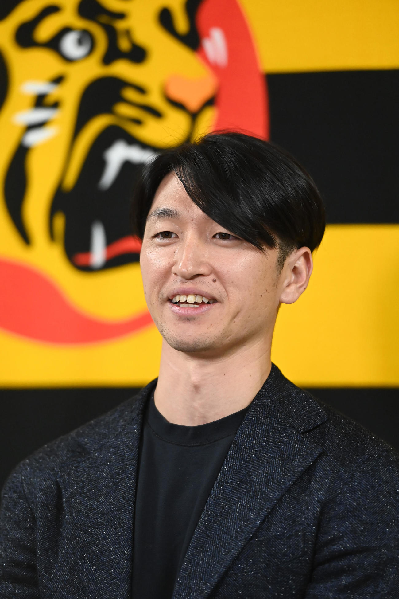 FA権を行使せず残留を決めた近本（撮影・石井愛子）