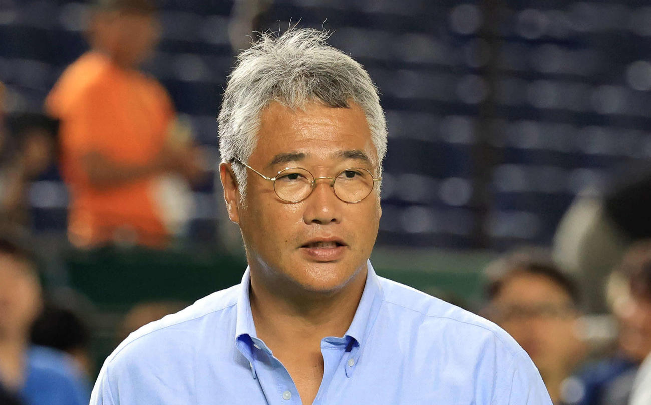 日本ハム木田優夫GM代行（2025年6月18日撮影）