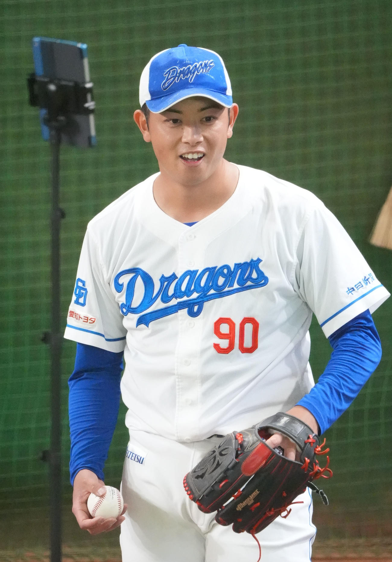 松山晋也（2025年11月4日撮影）