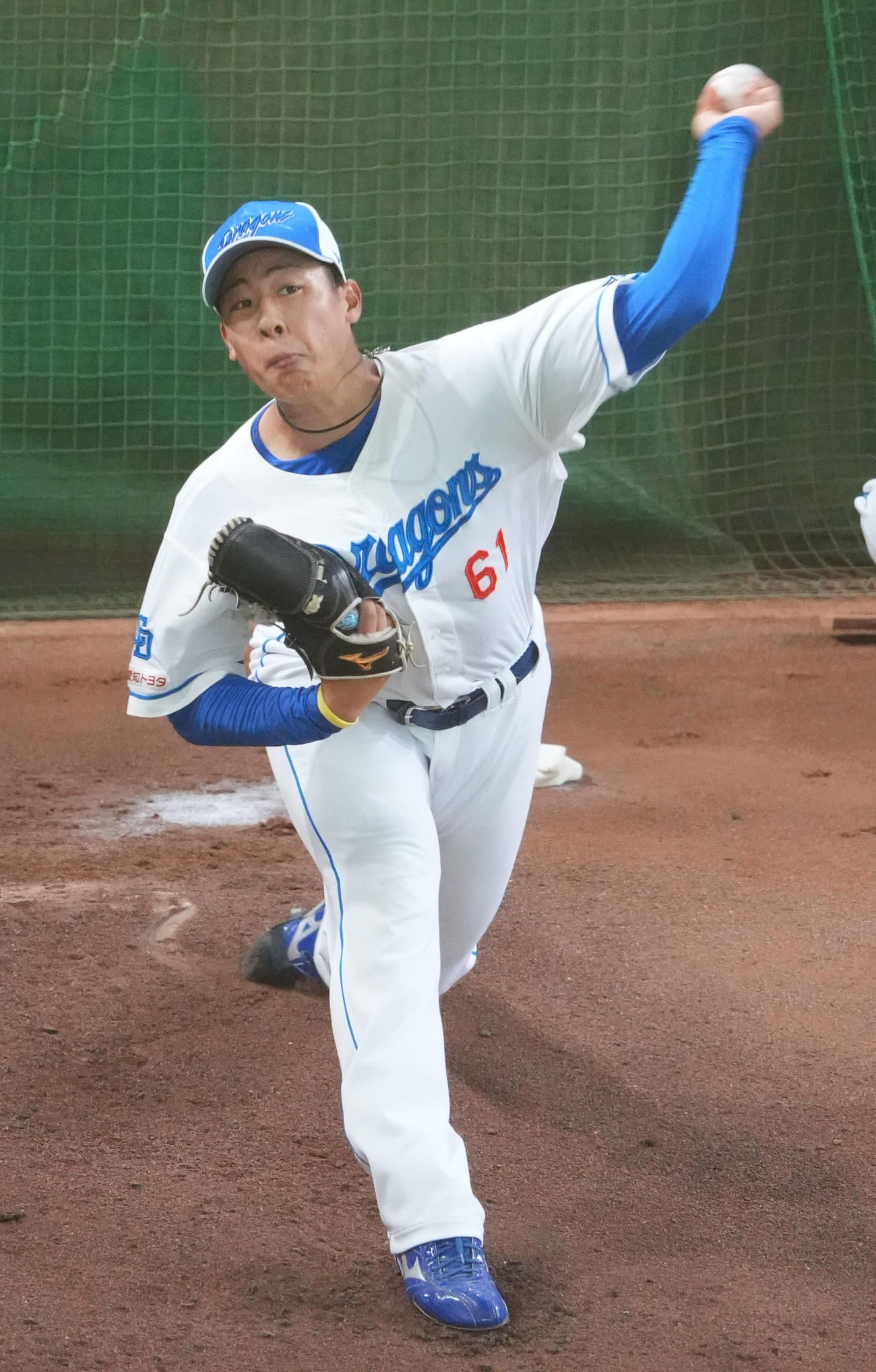中日高橋幸佑（2025年11月11日撮影）