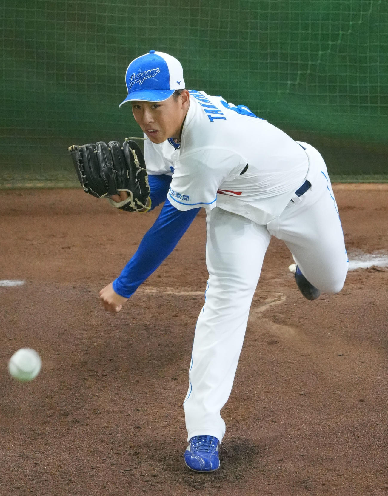 中日高橋幸佑（2025年11月11日撮影）